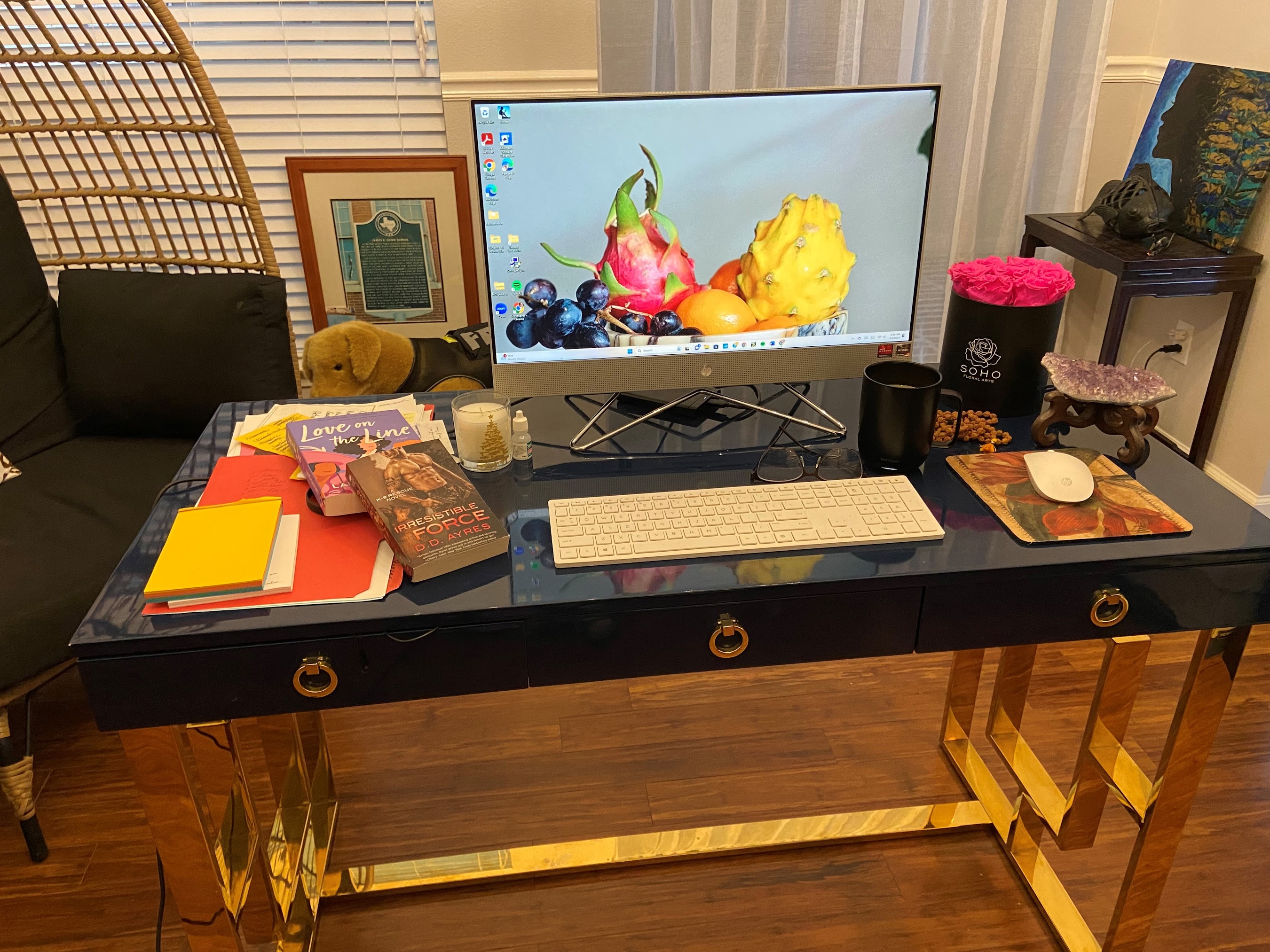 The Writer’s Desk featuring Laura Castoro